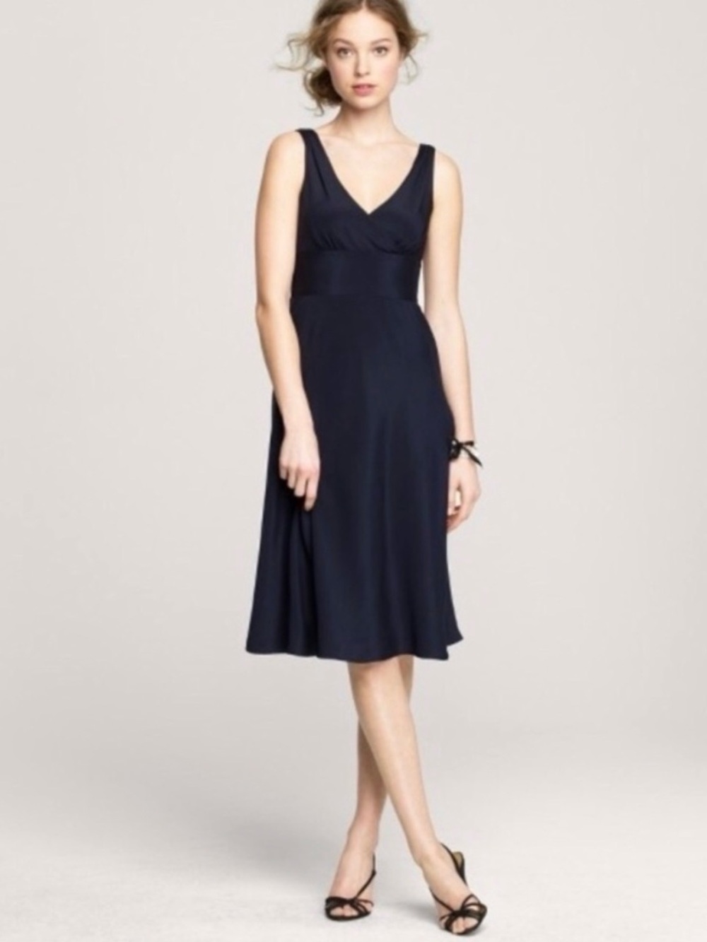 J Crew Sophia Dress, Silk Chiffon